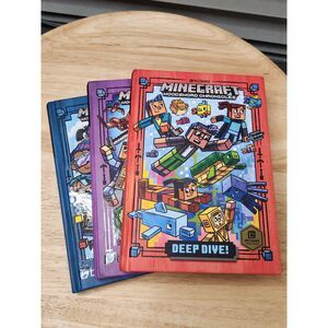 Mojang Minecraft Woodsword Chronicles Books 1-3